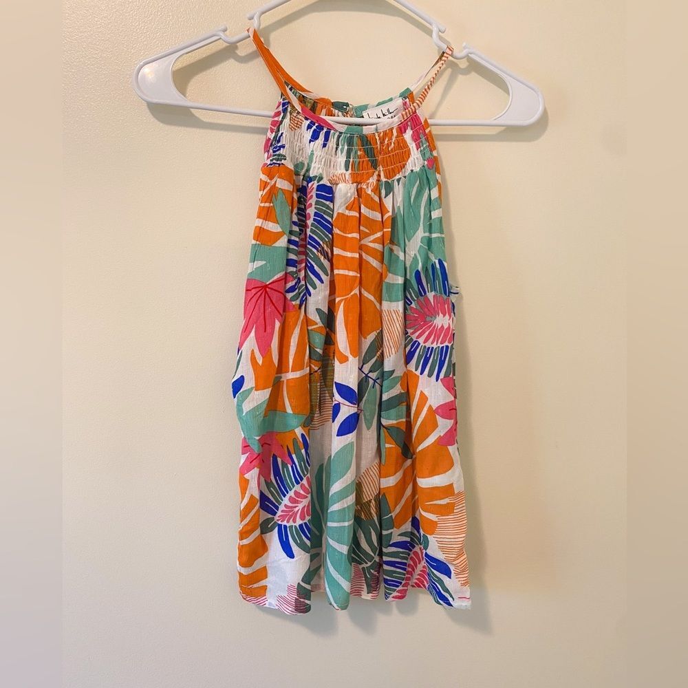 NWT Nicole Miller New York Floral Halter Tank - XS